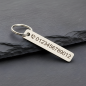 Preview: Schlüsselanhänger mit Gravur personalisiert Wunschtext bei Verlust Edelstahl Versandkostenfrei