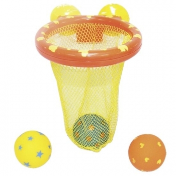 Badewanne Basketball Set mit 3 Bällen