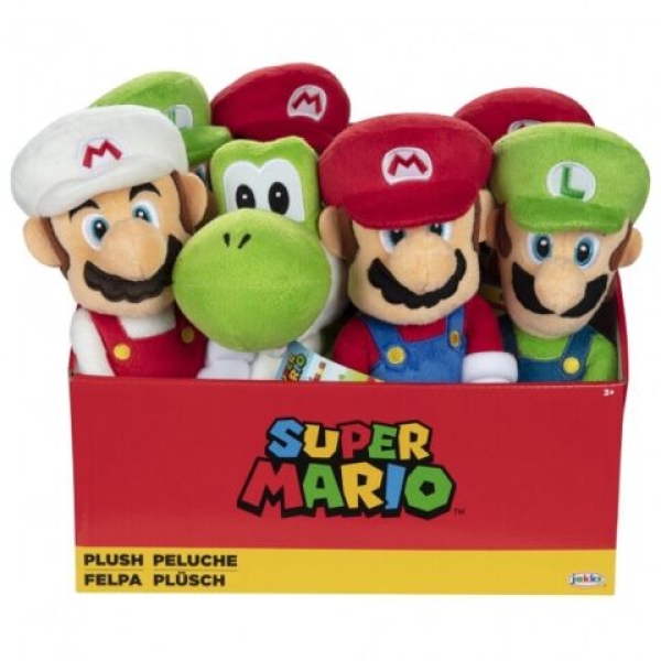 Offiziell lizenziert Super Mario Plüschfigur Jakks Pacific  24cm Nintendo