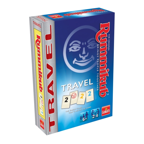 Goliath Rummikub Reise Spiel Set für 4 Spieler