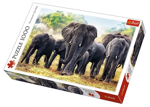 Trefl Puzzle 1000 Teile Elefant